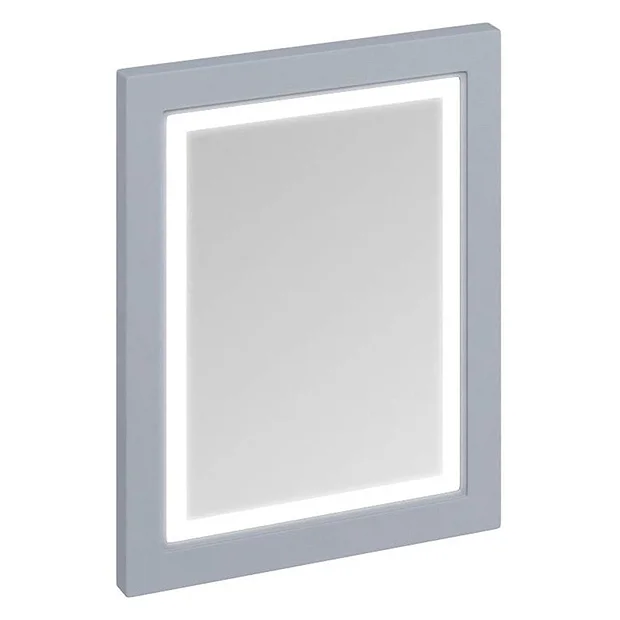 Burlington Framed 60 Mirror With LED Illumination - Classic Grey 1 Burlington Framed 60 Mirror With LED Illumination - Classic Grey