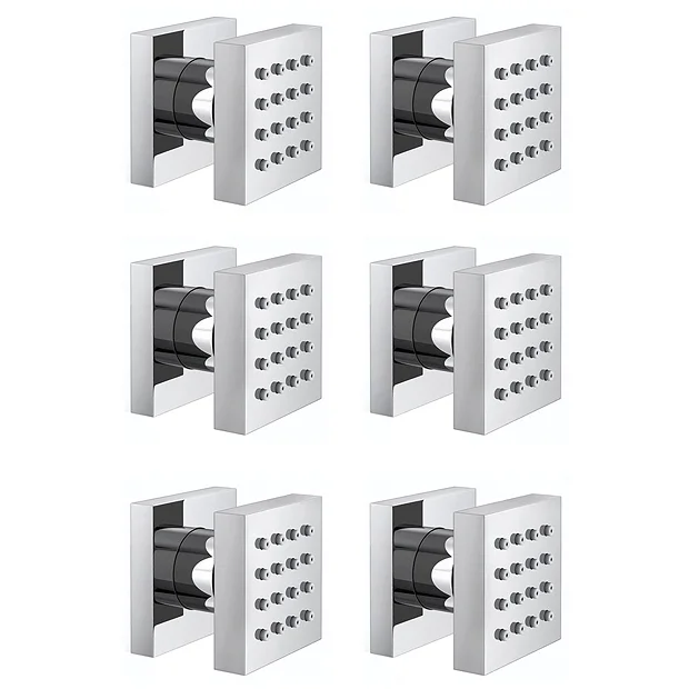 Milan Body Jet - 6 X Slim Square Jets 2 Milan Body Jet - 6 X Slim Square Jets - Image 2