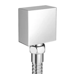 Milan Square Elbow For Concealed Showers - Chrome