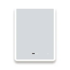 Toreno 600 X 800mm LED Bluetooth Mirror Incl. Shaver Socket + Anti-Fog -Modern Bath Shop mir010n d1