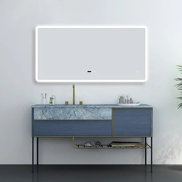 Toreno 1200 X 600mm Bluetooth LED Illuminated Mirror Inc. Anti-Fog, Shaver Socket & Touch Sensor 5 Toreno 1200 X 600mm Bluetooth LED Illuminated Mirror Inc. Anti-Fog, Shaver Socket & Touch Sensor - Image 5