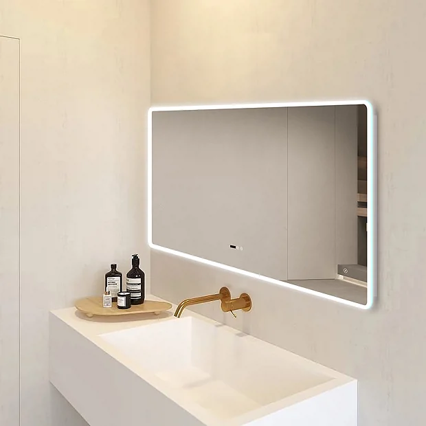 Toreno 1200 X 600mm Bluetooth LED Illuminated Mirror Inc. Anti-Fog, Shaver Socket & Touch Sensor 6 Toreno 1200 X 600mm Bluetooth LED Illuminated Mirror Inc. Anti-Fog, Shaver Socket & Touch Sensor - Image 6