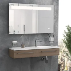 Toreno 1000 X 600mm Landscape LED Back-lit Bluetooth Mirror With Touch Sensor -Modern Bath Shop mir026d2