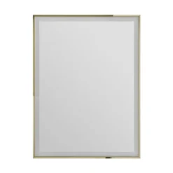 Heritage Kingston Vintage Gold 400 X 800mm Illuminated Rectangle Mirror With Demister Pad