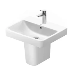 Duravit No.1 1TH Washbasin + Semi Pedestal