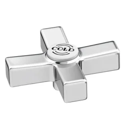 Olympia Art Deco Crosshead Freestanding Bath Shower Mixer Tap