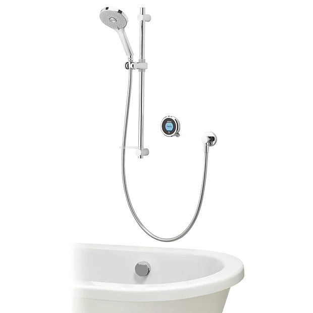 Aqualisa Optic Q Smart Shower Concealed With Adjustable Head And Bath Filler 2 Aqualisa Optic Q Smart Shower Concealed With Adjustable Head And Bath Filler - Image 2
