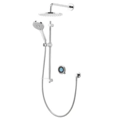 Aqualisa Optic Q Smart Shower Concealed With Adjustable And Wall Fixed Head -Modern Bath Shop opqabvdvfw20 d1