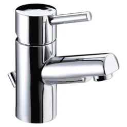Bristan Prism Contemporary Basin Mixer Tap Inc Eco-Click & Pop-up Waste - Chrome