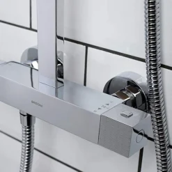 Bristan Quadrato Thermostatic Bar Shower Valve With Rigid Riser + Fast Fit Kit 7 Bristan Quadrato Thermostatic Bar Shower Valve With Rigid Riser + Fast Fit Kit -Modern Bath Shop qdshxdivffc nd1