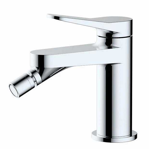 RAK Petit Round Bidet Mixer Tap Chrome 1 RAK Petit Round Bidet Mixer Tap Chrome