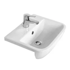 RAK Series 600 52cm Semi Recessed Basin 1TH