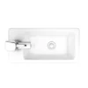 Rondo Wall Hung Small Cloakroom Basin Package