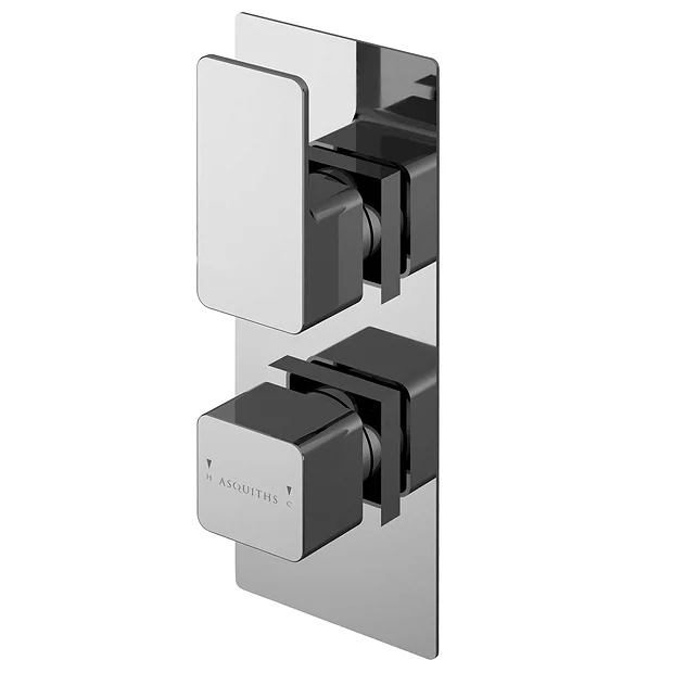 Asquiths Tranquil Twin Concealed Shower Valve 1 Asquiths Tranquil Twin Concealed Shower Valve
