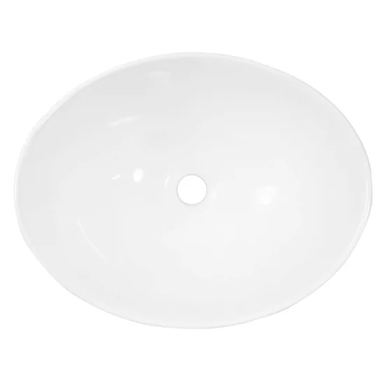 RAK Shell Sit On Vanity Basin - No TH 3 RAK Shell Sit On Vanity Basin - No TH - Image 3