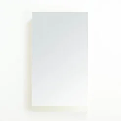 700mm Slimline Mirror Cabinet Bamboo -Modern Bath Shop smcbb d1