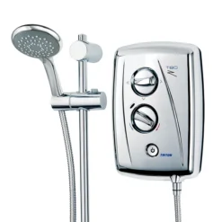 Triton T80Z 10.5 KW Fast-Fit Electric Shower - Chrome -Modern Bath Shop sp8chr1zff d4