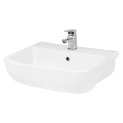 Hudson Reed Fossil 520mm Semi Recessed Basin