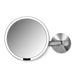 Simplehuman Rechargeable Wall Mounted 20cm Cosmetic Sensor Mirror -Modern Bath Shop st3002 d1