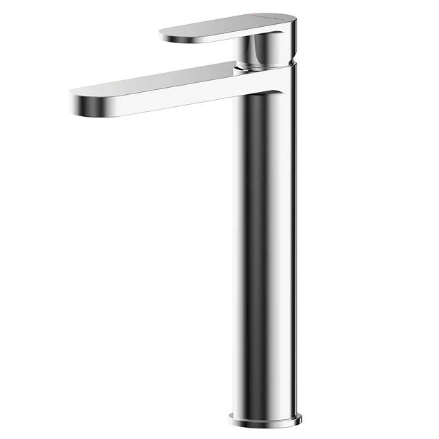 Asquiths Solitude Tall Mono Basin Mixer With Push-Button Waste 2 Asquiths Solitude Tall Mono Basin Mixer With Push-Button Waste - Image 2
