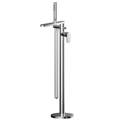 Asquiths Solitude Freestanding Bath Shower Mixer With Shower Kit