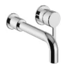 Heritage Dartmouth 2 Taphole Wall Mounted Basin Mixer - Chrome - TDACC210