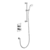 Burlington Trent Thermostatic Concealed Single Outlet Shower Valve With Slide Rail, Hose & Handset