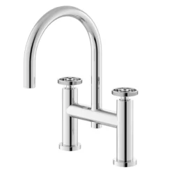 Hudson Reed Revolution Industrial Chrome Bath Filler