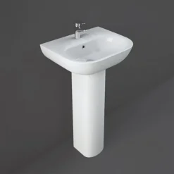 RAK Tonique 45cm Basin 1TH With Full Pedestal