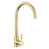 Rangemaster Aquatrend Single Lever Kitchen Mixer Tap - Brushed Brass