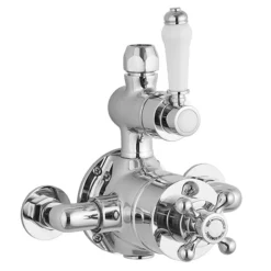 Trafalgar Traditional Deluxe Exposed Shower - Chrome -Modern Bath Shop ttdxc d1