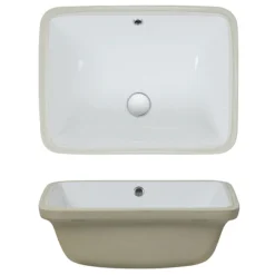 Crosswater - Torino A Midi Undermount Basin - 510 X 375mm 6 Crosswater - Torino A Midi Undermount Basin - 510 X 375mm -Modern Bath Shop um0051scw d1