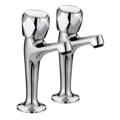 Bristan - Club High Neck Pillar Taps
