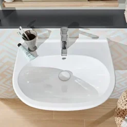 Villeroy & Boch Villeroy And Boch O.novo 1TH Basin + Full Pedestal