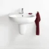 Villeroy & Boch Villeroy And Boch O.novo 1TH Basin + Semi Pedestal