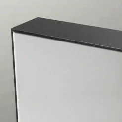 Venice Black Frame 1200 X 700mm Rectangular Mirror