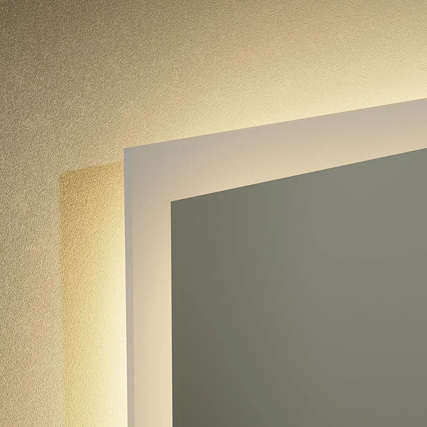 Venice 800 X 1200mm Rectangular LED Illuminated Anti-Fog Bathroom Mirror 5 Venice 800 X 1200mm Rectangular LED Illuminated Anti-Fog Bathroom Mirror - Image 5