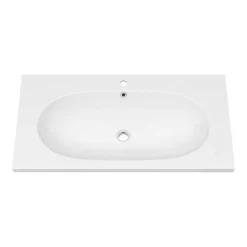 Venice 900mm Wall Hung Basin With Brushed Brass Towel Rail Frame Inc. Tap + Bottle Trap -Modern Bath Shop vn9bbfrmt d1