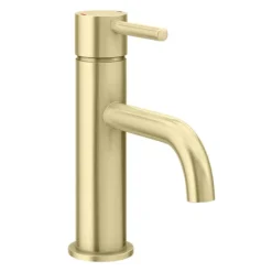 Venice 900mm Wall Hung Basin With Brushed Brass Towel Rail Frame Inc. Tap + Bottle Trap -Modern Bath Shop vn9bbfrmt d2