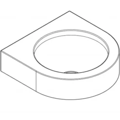 Franke WB240WM Stainless Steel Hand Washbasin