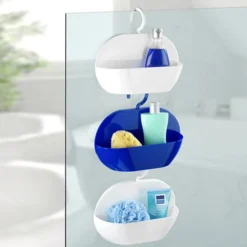 Wenko Cocktail Shower Caddy - White