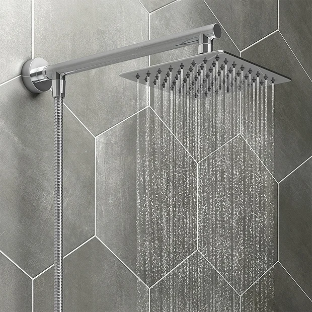 Monza Waterfall Bath Shower Mixer Incl. Overhead Rainfall Shower Head 1 Monza Waterfall Bath Shower Mixer Incl. Overhead Rainfall Shower Head
