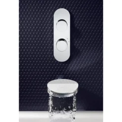 Crosswater Water Circle Wall Mounted Bath Spout