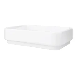 600 X 450mm White Shelf With Miami Basin -Modern Bath Shop wsves205 detail2